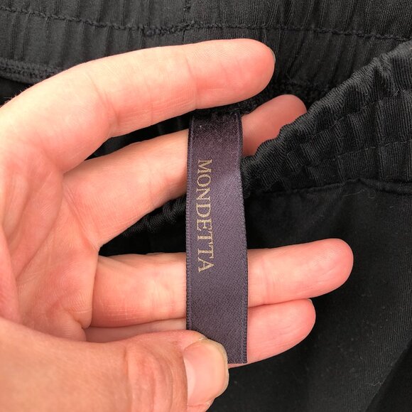 MONDETTA Elastic Waist basketball athletic gym workout Shorts Black hiking L - Picture 6 of 8